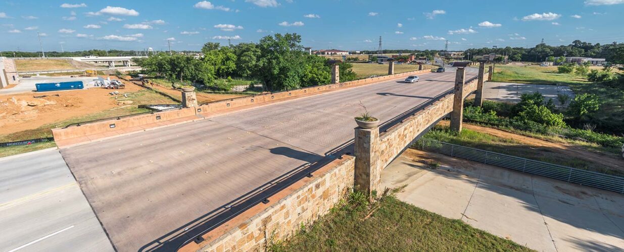 Glade Parks Blvd Bridge side view